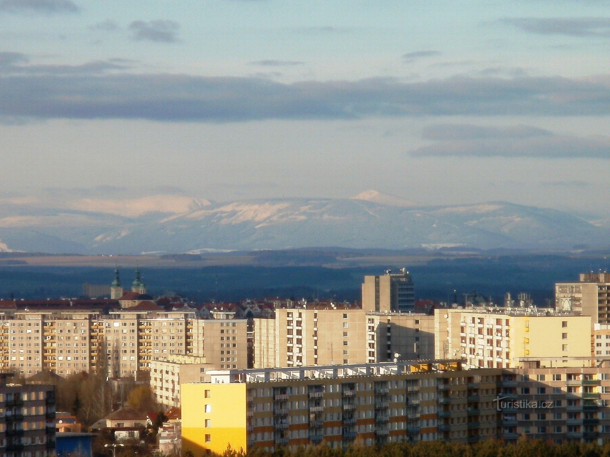 Hradec Králové - vyhlídka u Rozárky