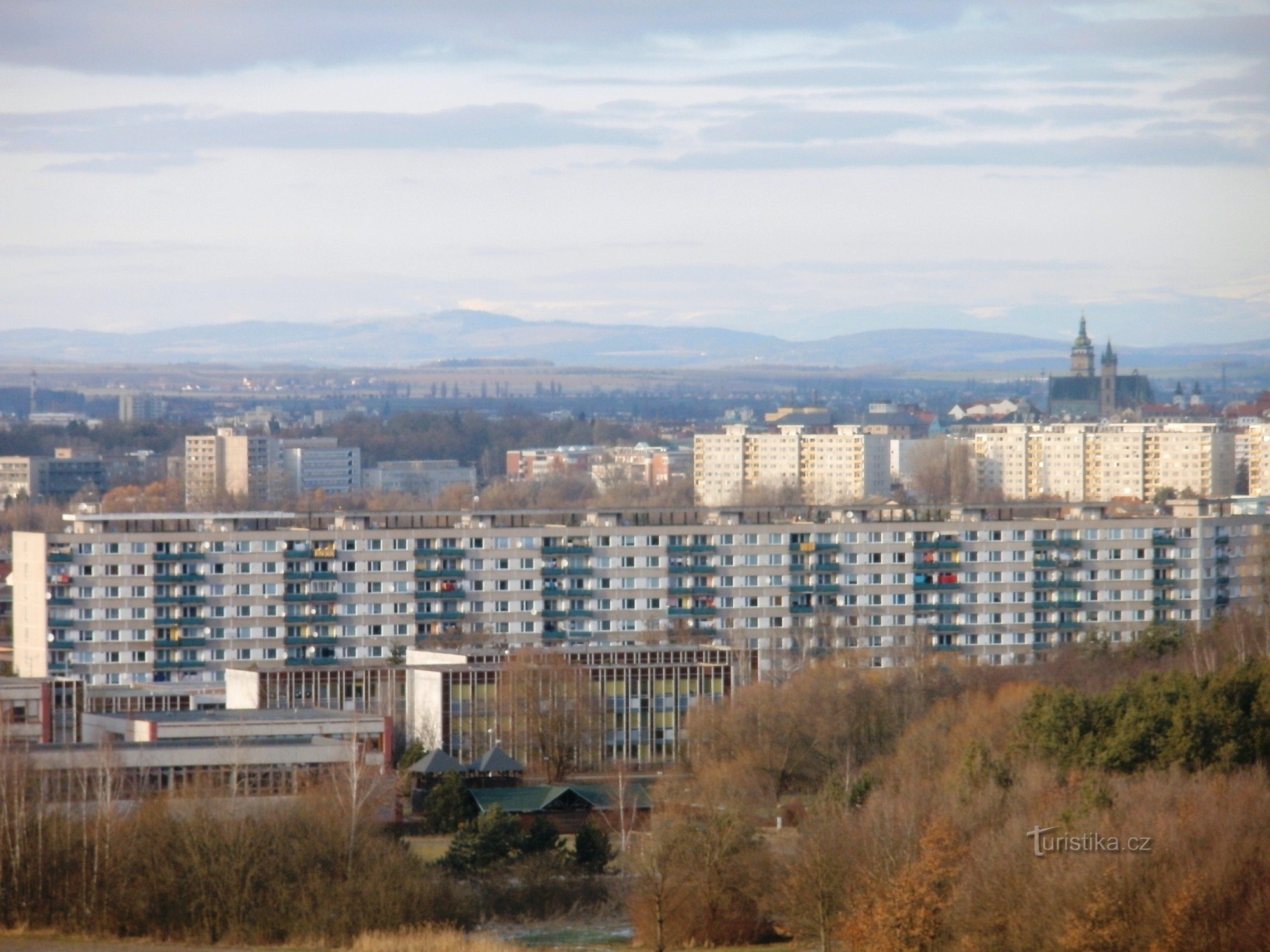 Hradec Králové - Aussichtsturm auf Rozárka