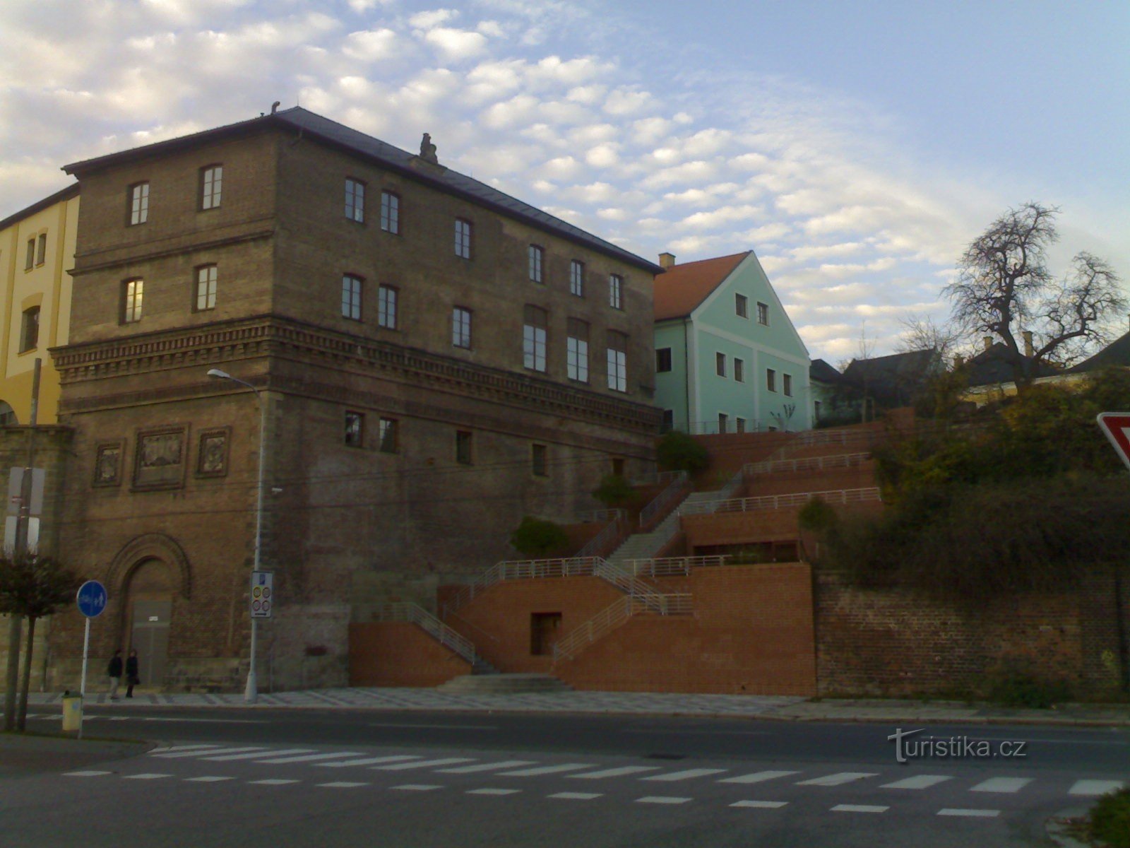 Hradec Králové - escalier chantant