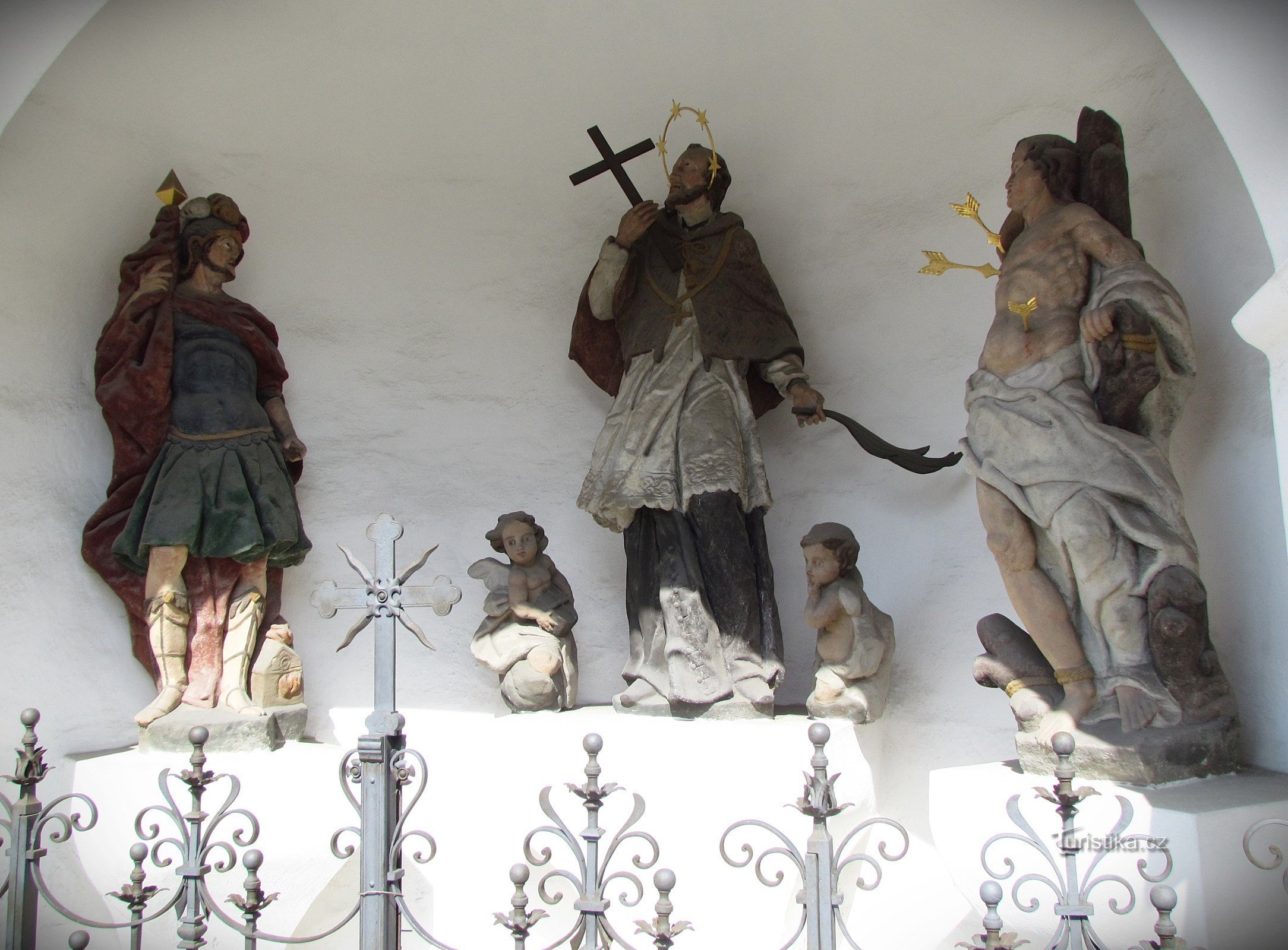Hradec nad Moravici - capilla de San Juan de Nepomuck