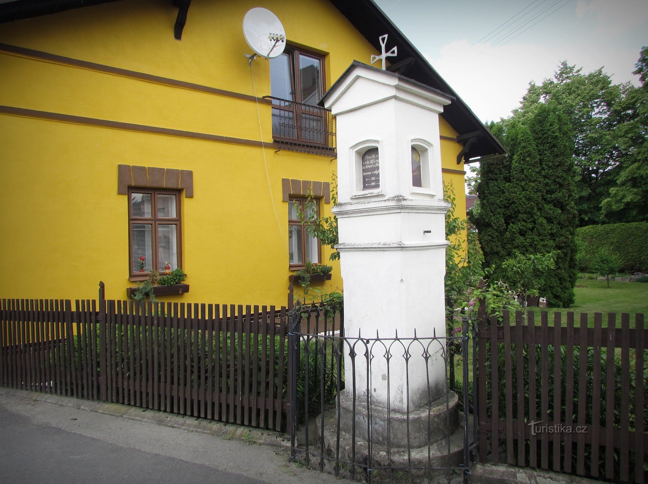 Hradec nad Moravicí - coloana ciumei