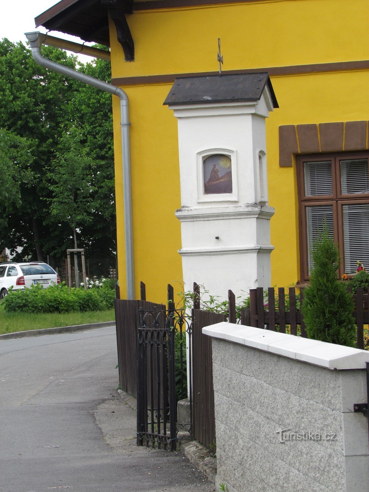 Hradec nad Moravicí - Pestsäule