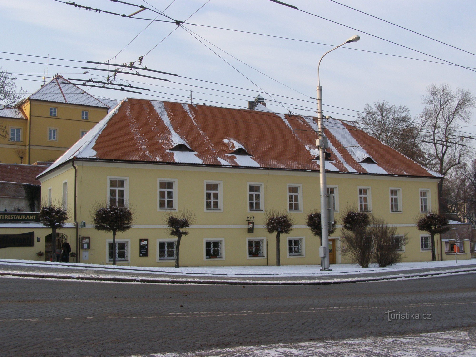 Fortaleza de Hradec - restos de fortificações - antiga sede de engenharia da fortaleza