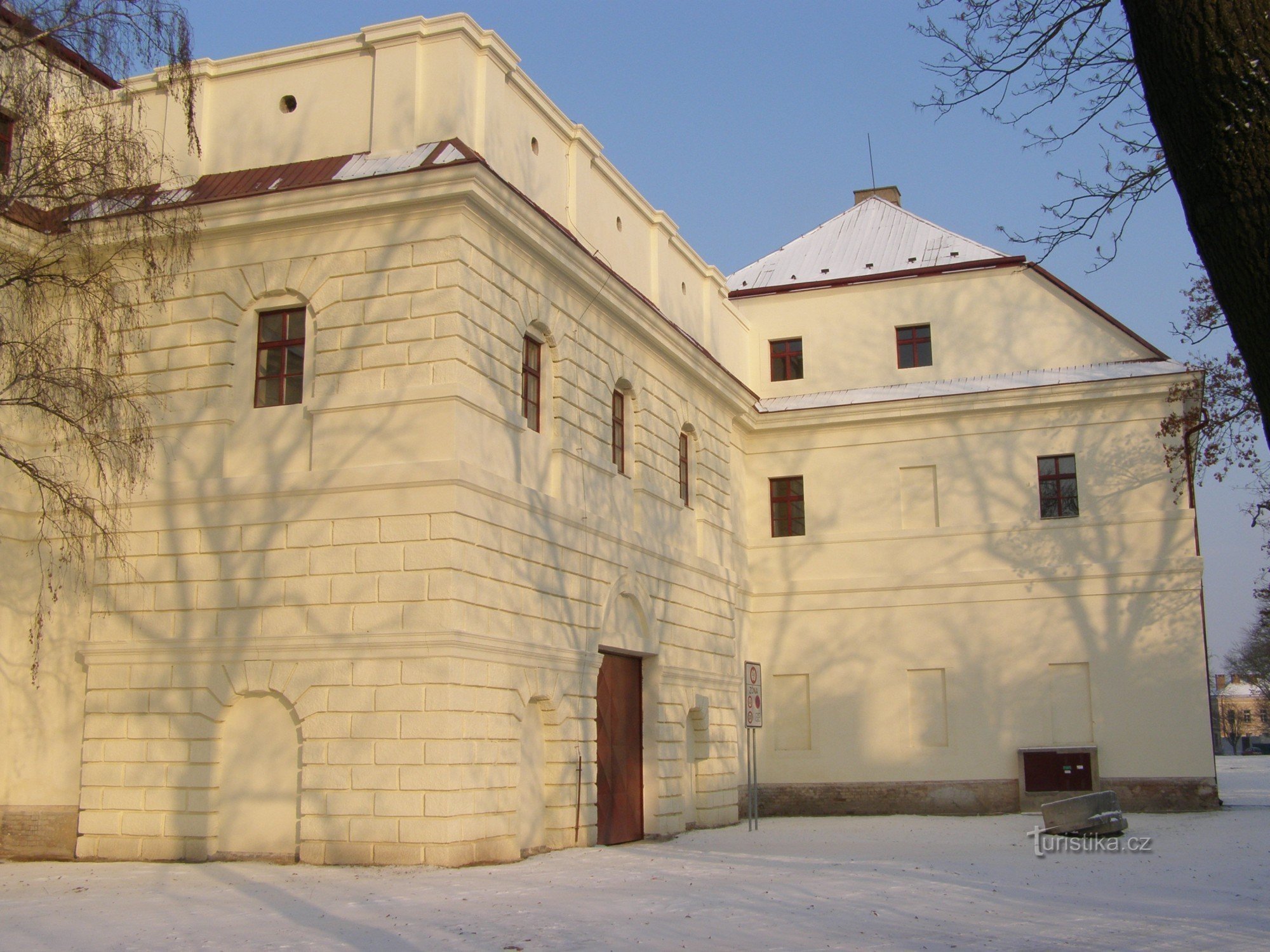 Fort Hradec, overblijfselen van vestingwerken - Infanteriekazerne