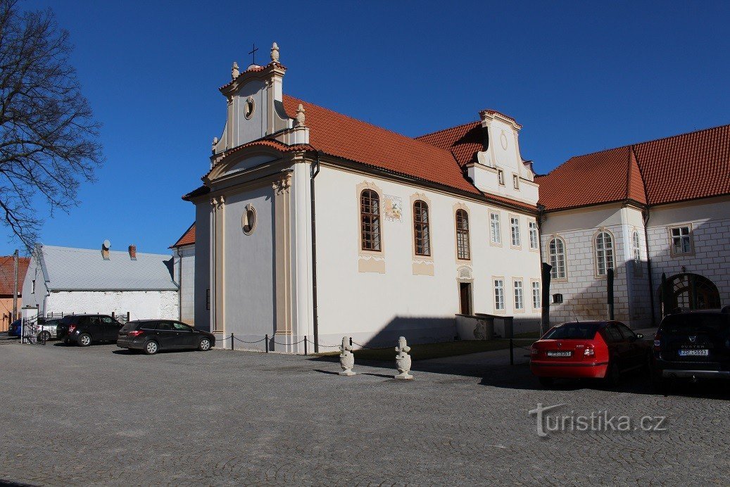 Hrádek u Sušice, kasteelkapel