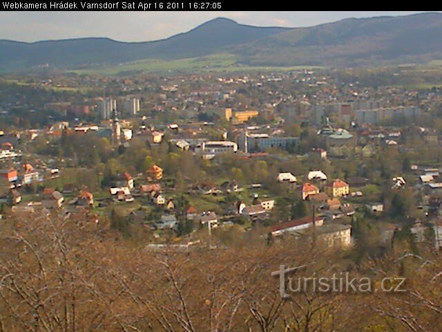 Hradek-Vansdorf - fotografija iz spletne kamere