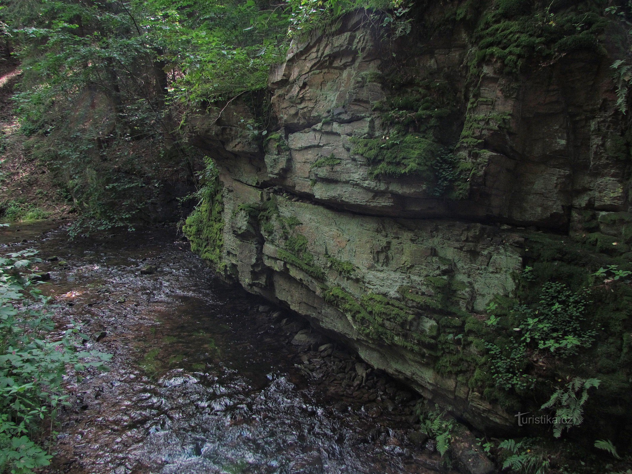 Jablonné nad Orlicí近くのHradiska