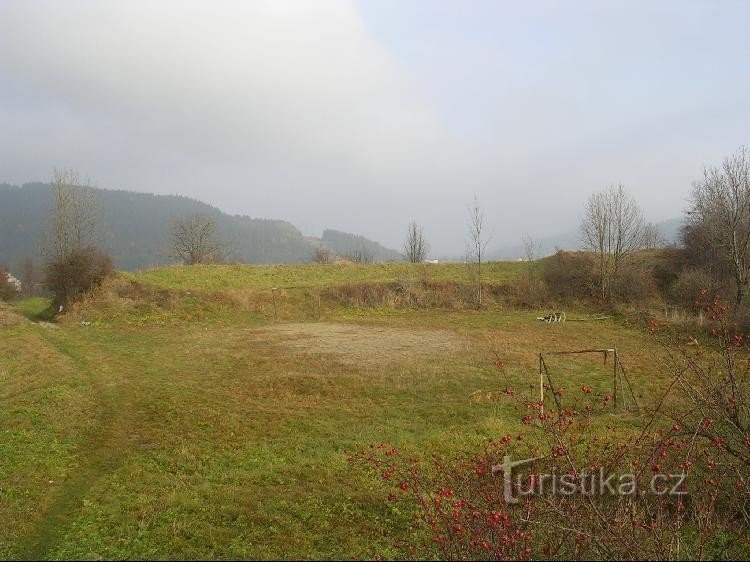 Hradisko Šance: La zone intérieure de l'ancien fort