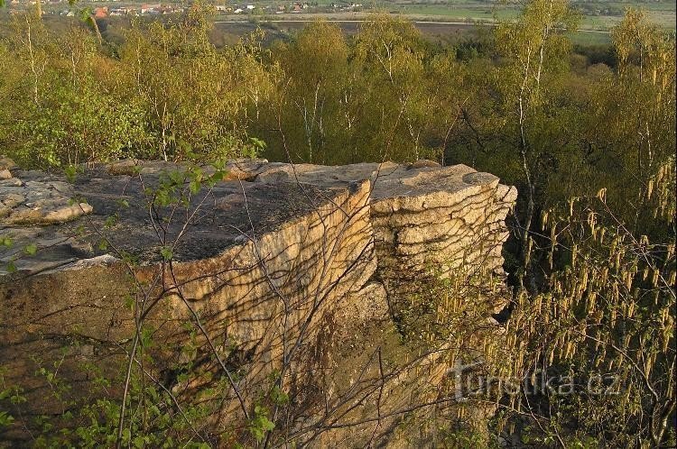 Hradiště: rocas pico