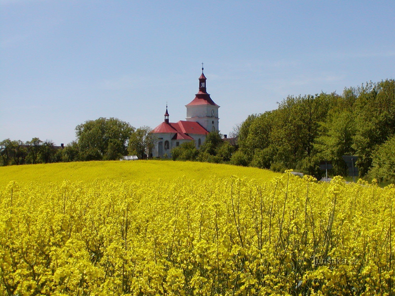 Hradišťko - kerk van St. Matthew