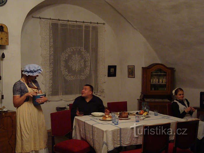 Notte del castello Hrubý Rohozec