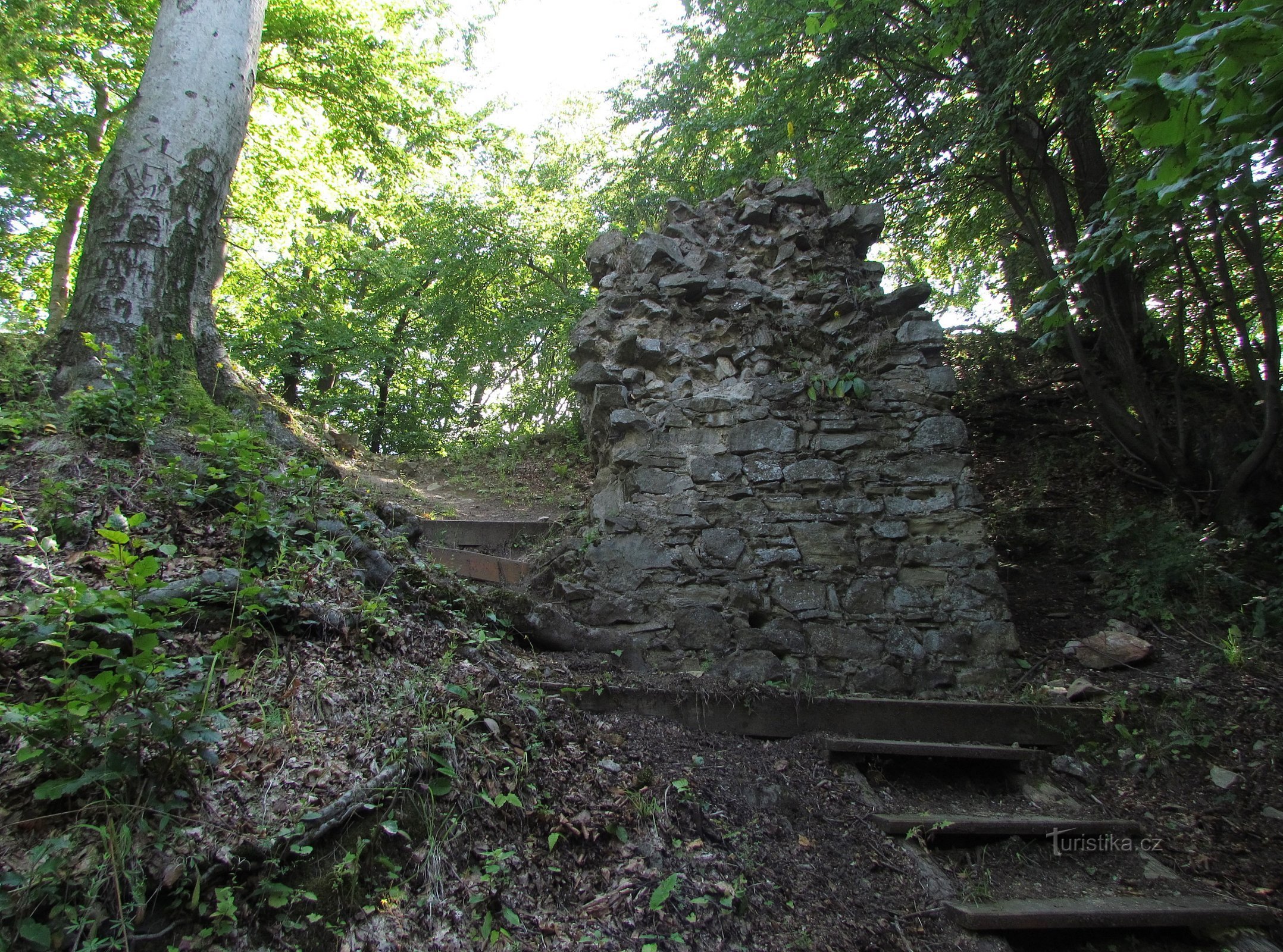 Slott i Hostýnské vrchy - Křídlo