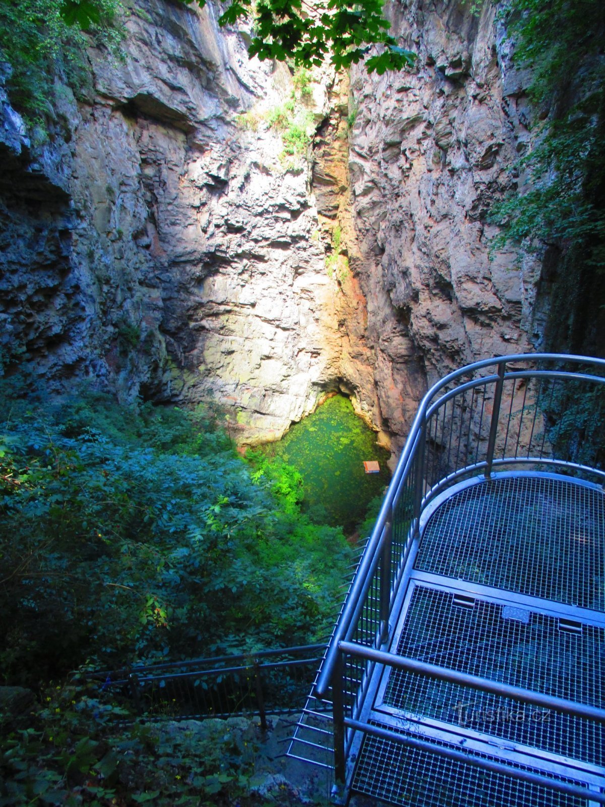 Abgrund von Hranická