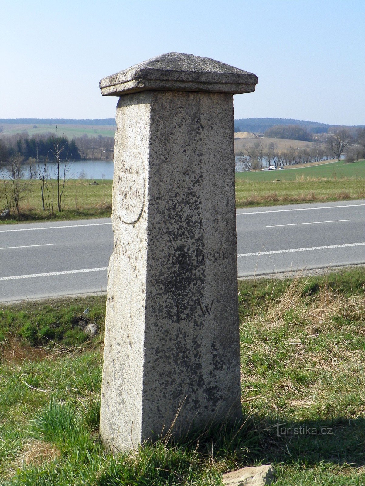 Boundary stone of Bohemia-Moravia