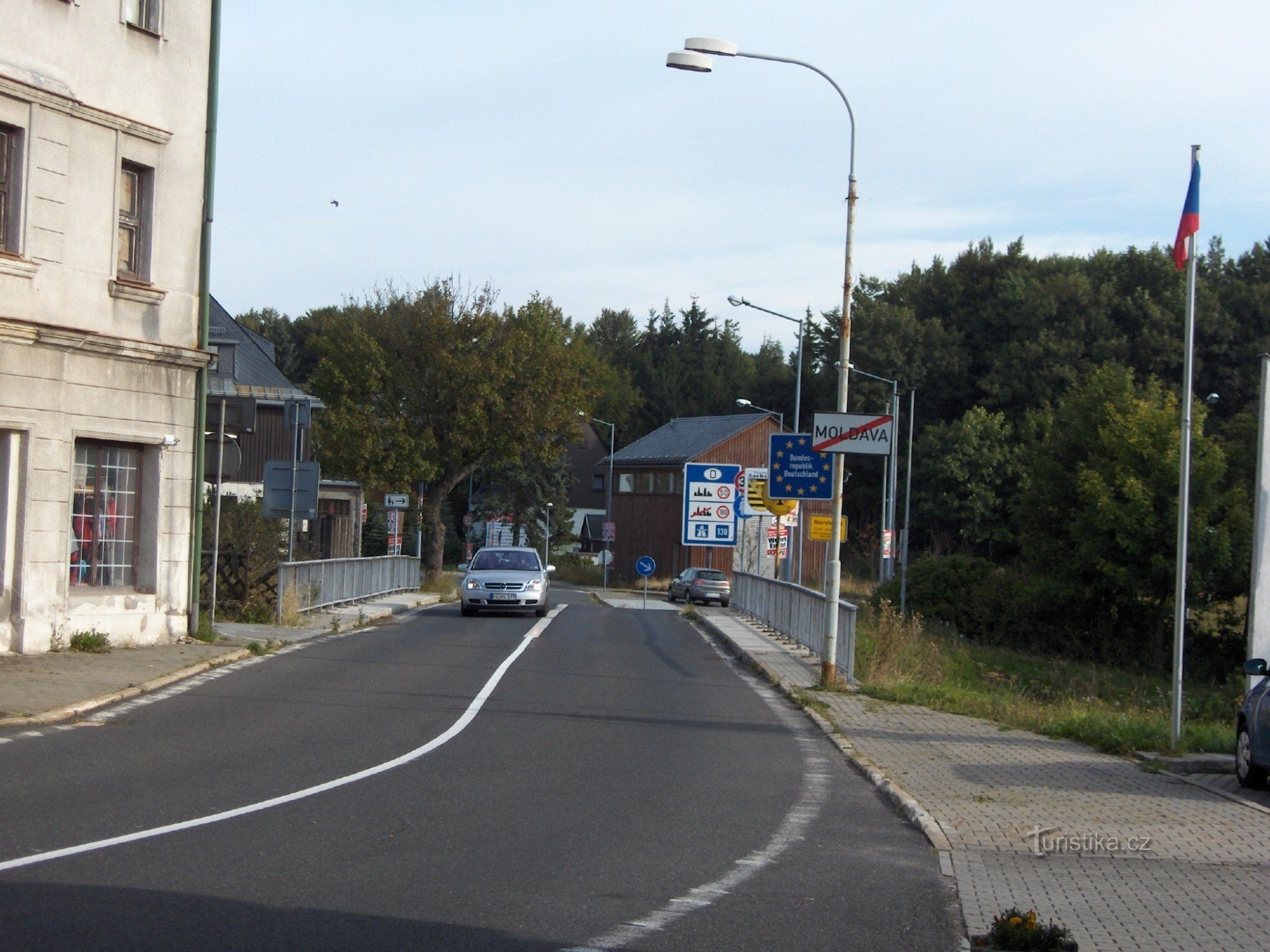 border crossing in Moldova