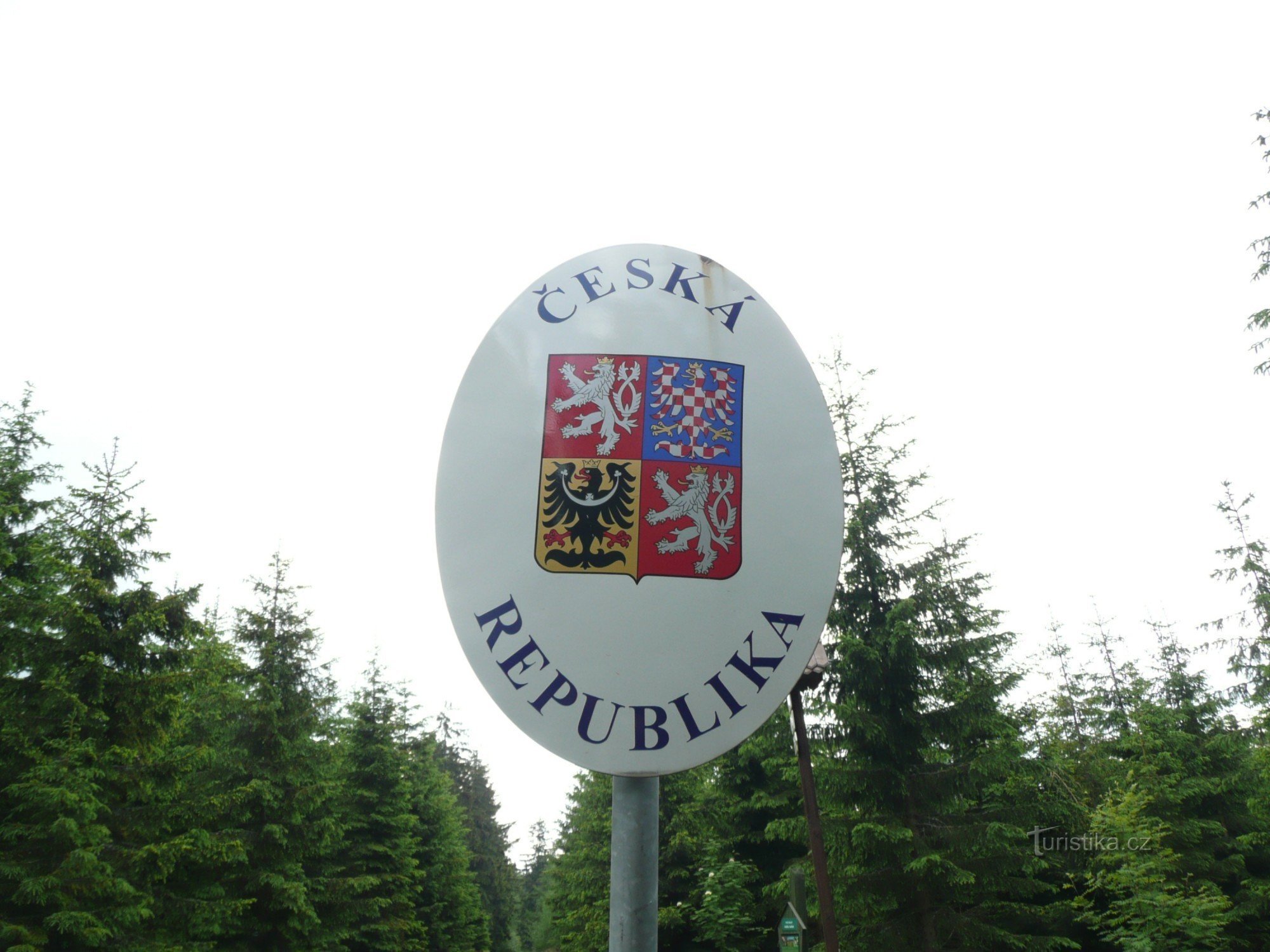 Paso fronterizo sobre la Alta Moravia