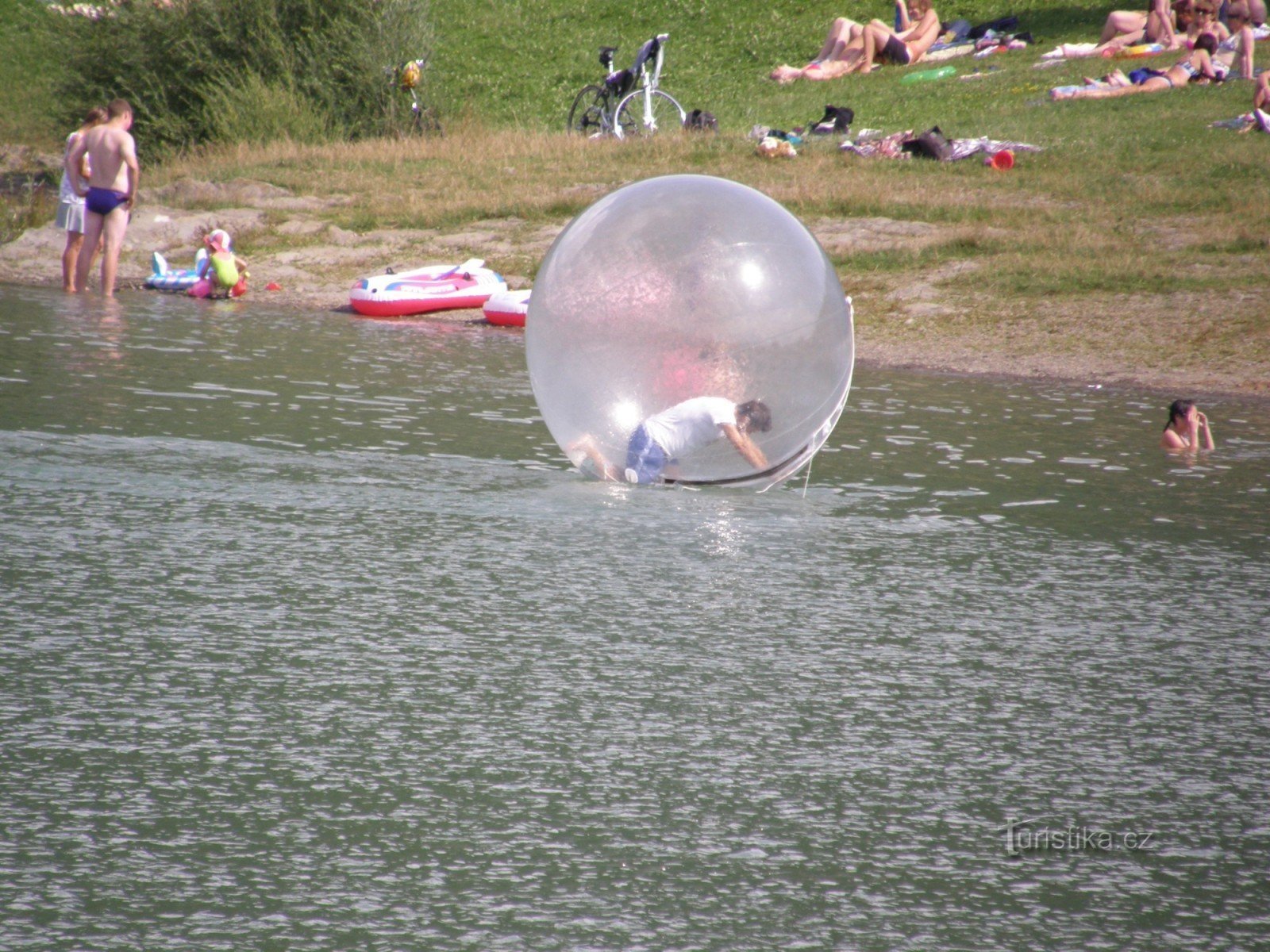 Spelen aan het Balatonmeer