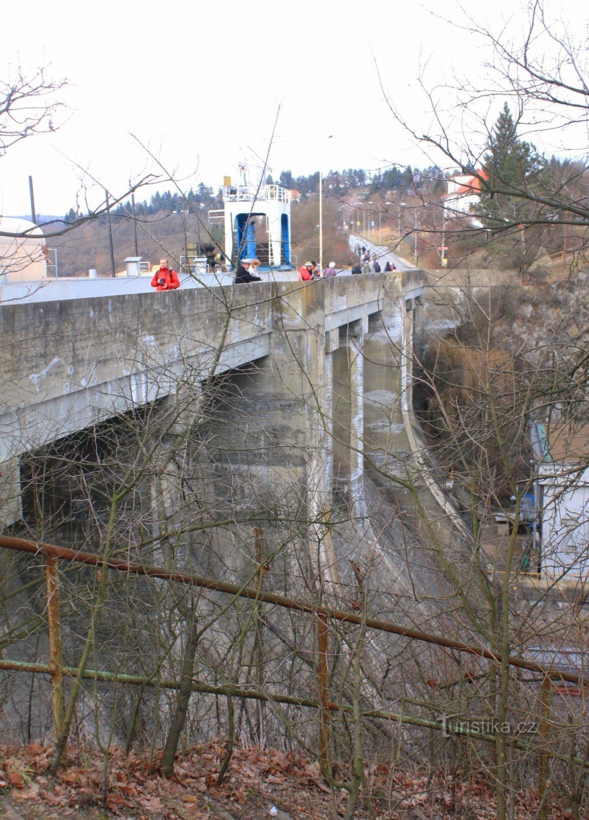 Barajul lacului de acumulare Brno