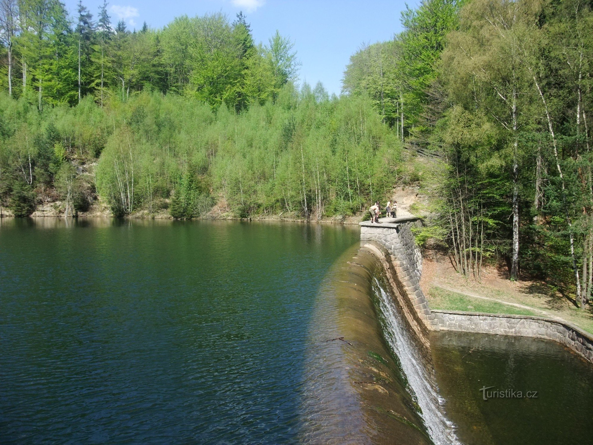 Barrage du barrage de Naděje