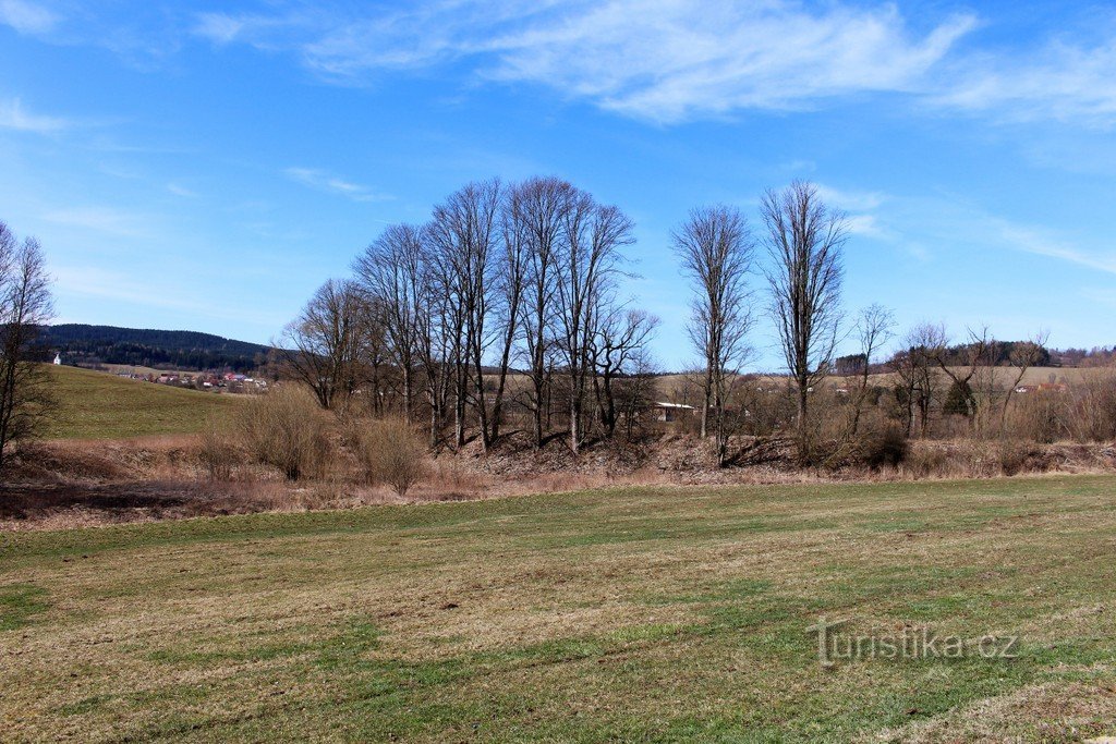 A barragem de Žikovského rybník