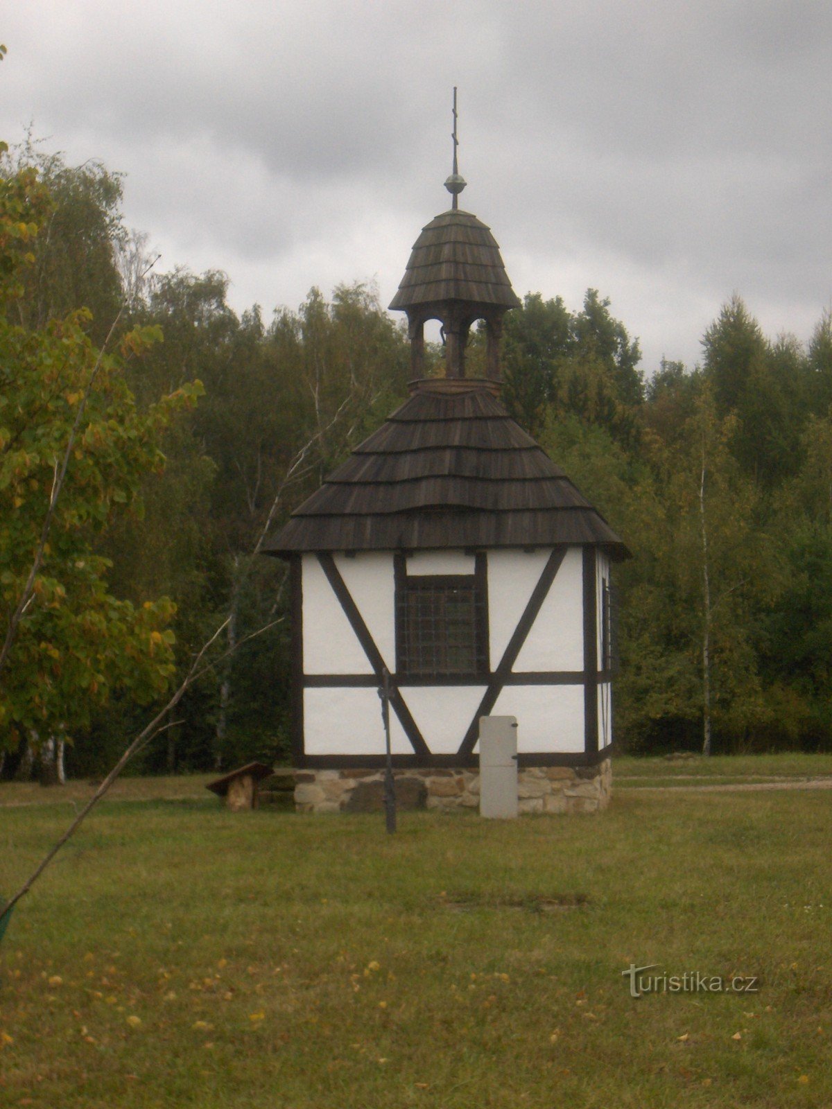 half-timbered chapel