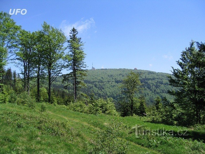 the ridge of Radhoště by V. Polana