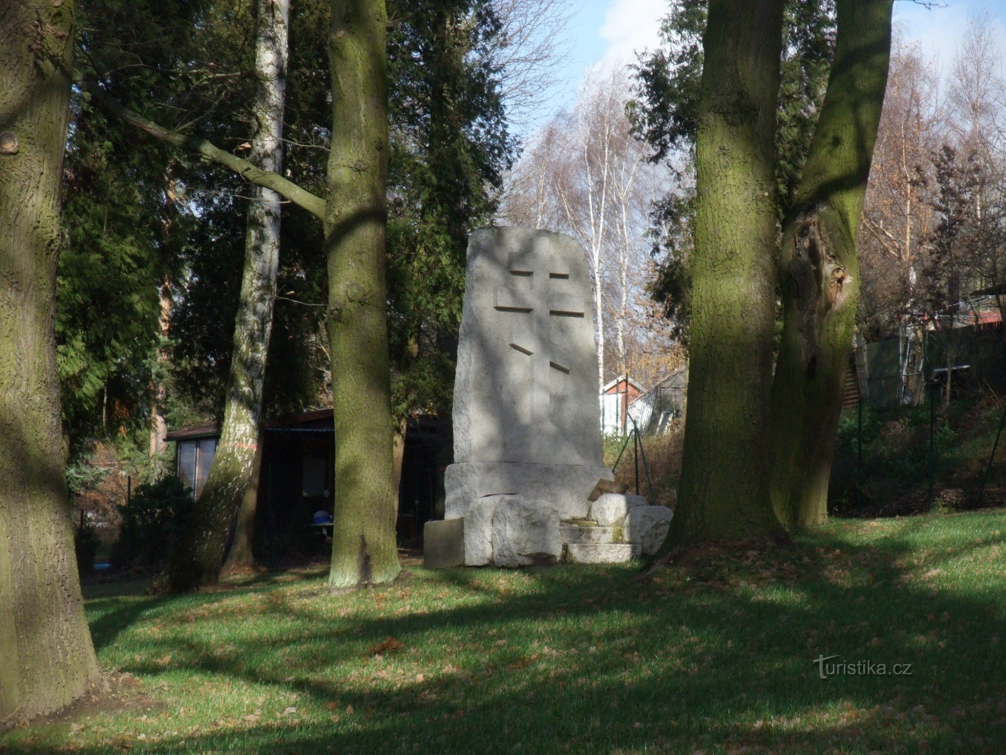 Kriegsgefangenenfriedhof, Podhrad bei Eger