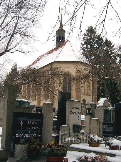 Begraafplaatskerk in Rakovník