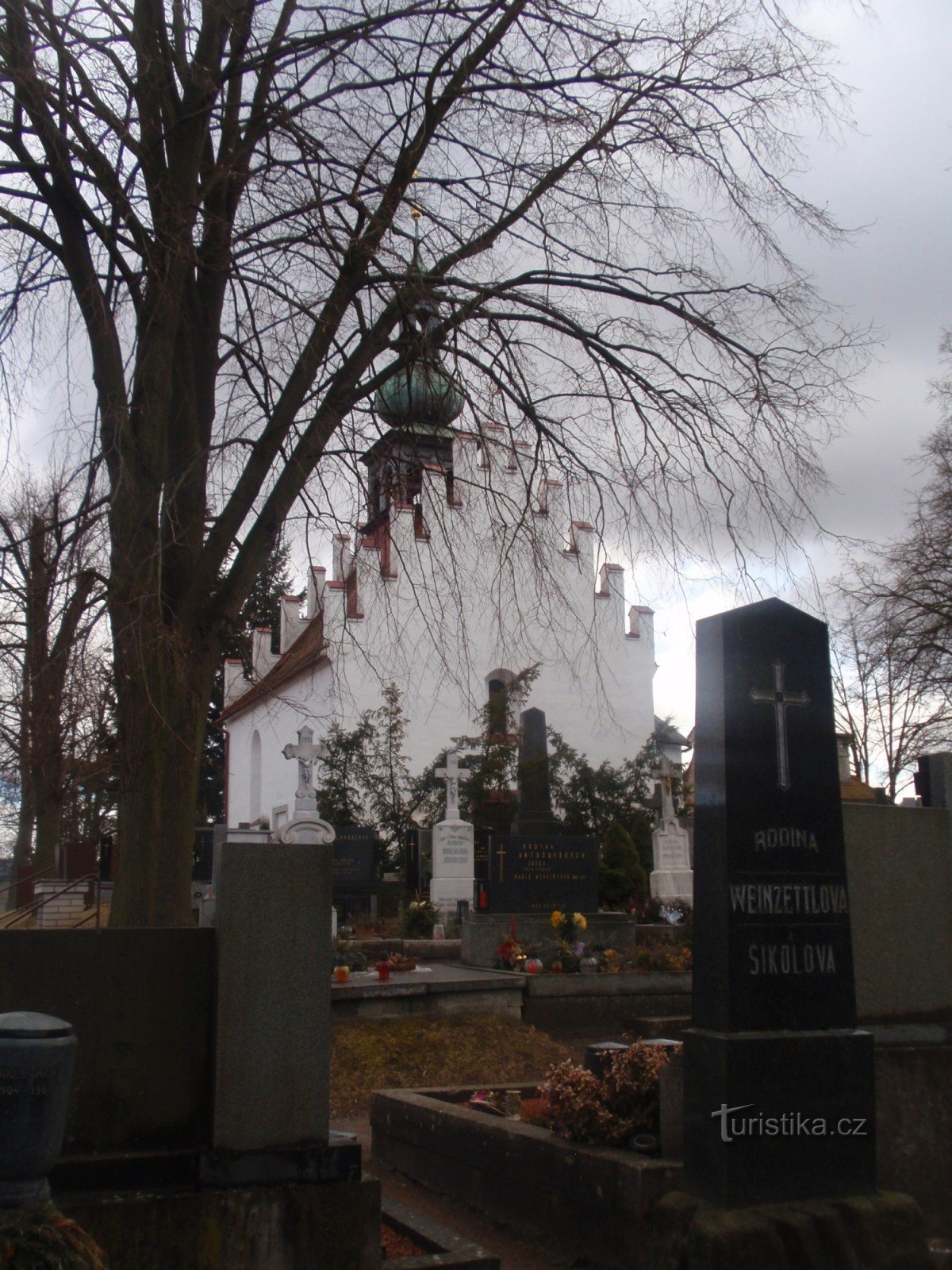 Holy Trinity Cemetery Church in Předklášteří