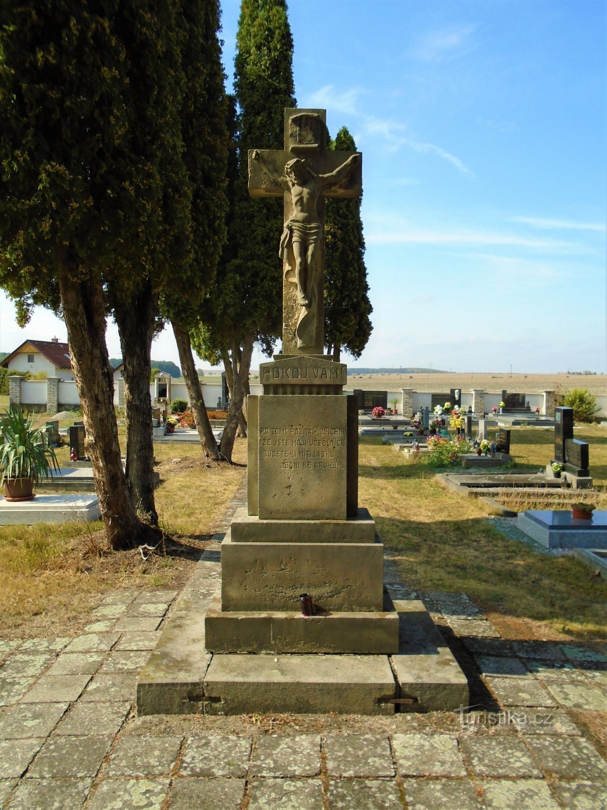 Begraafplaats kruis (Lejšovka)