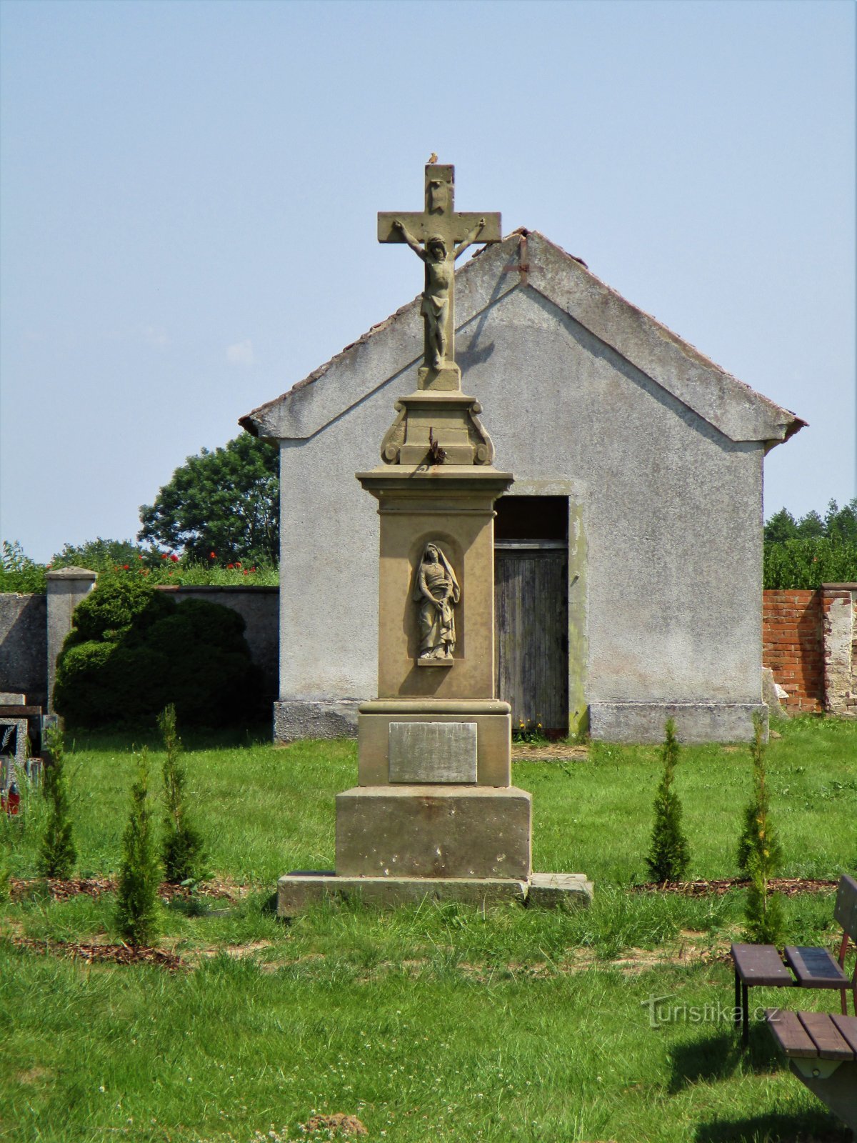 temetői kereszt (Libišany)