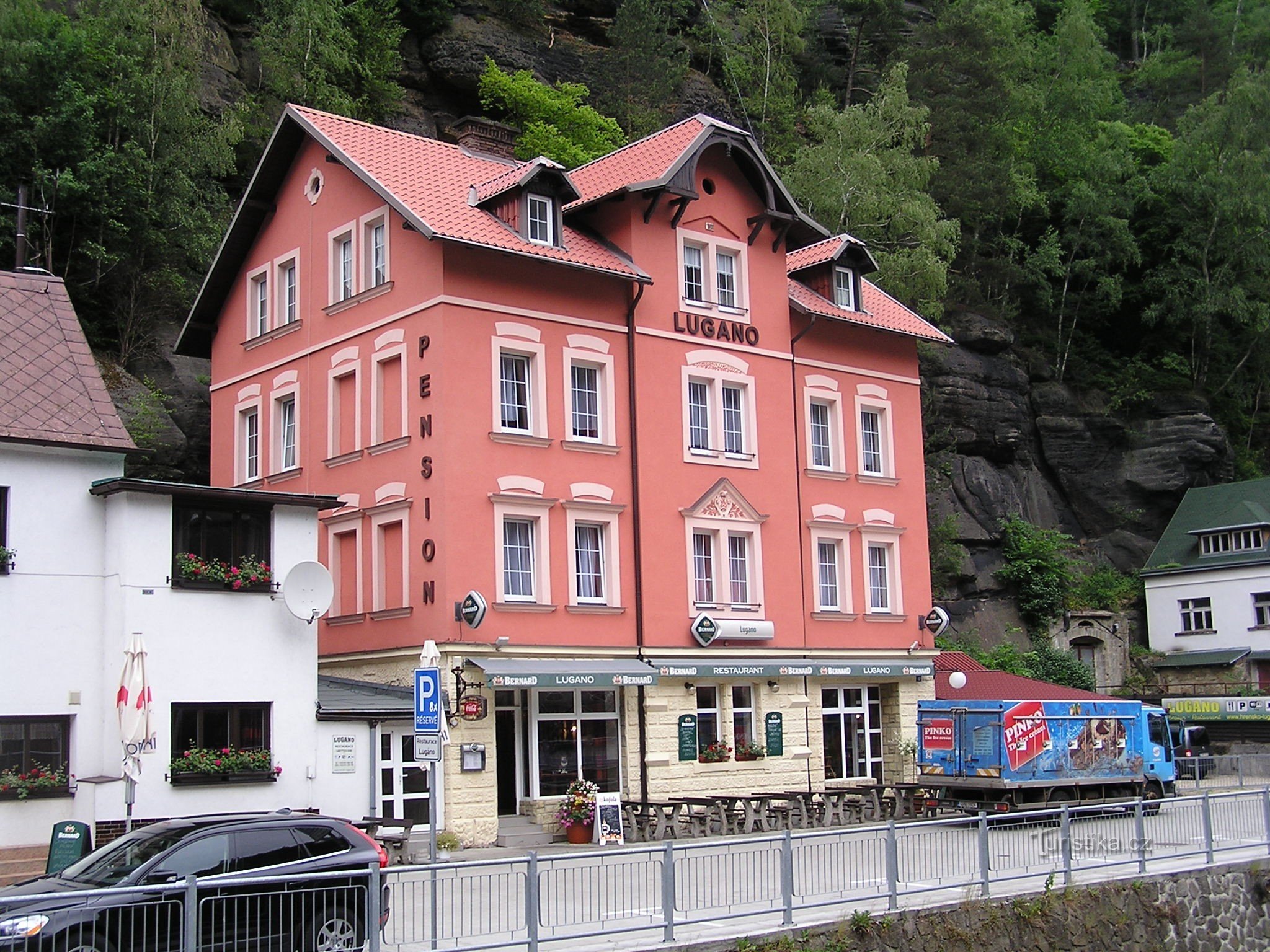 Hřensko pension Lugano (6/2015)