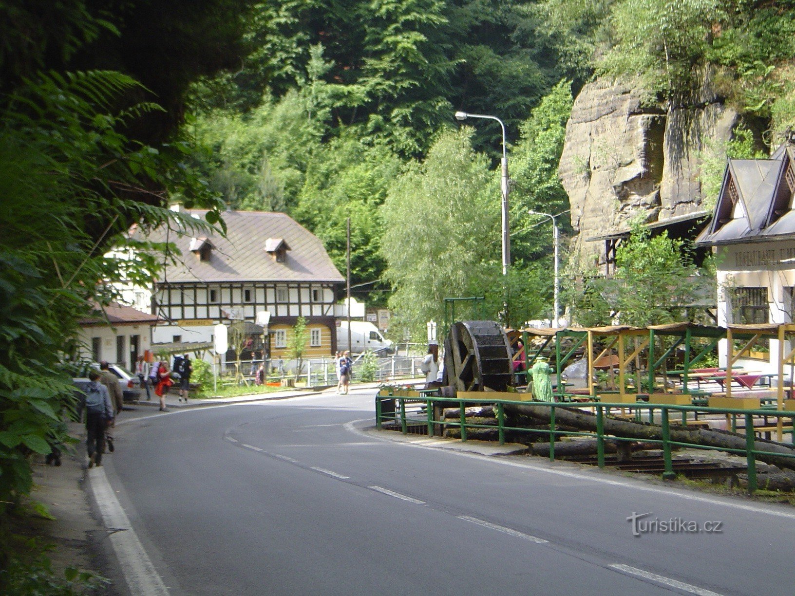 Hřensko - arrêt aux gorges