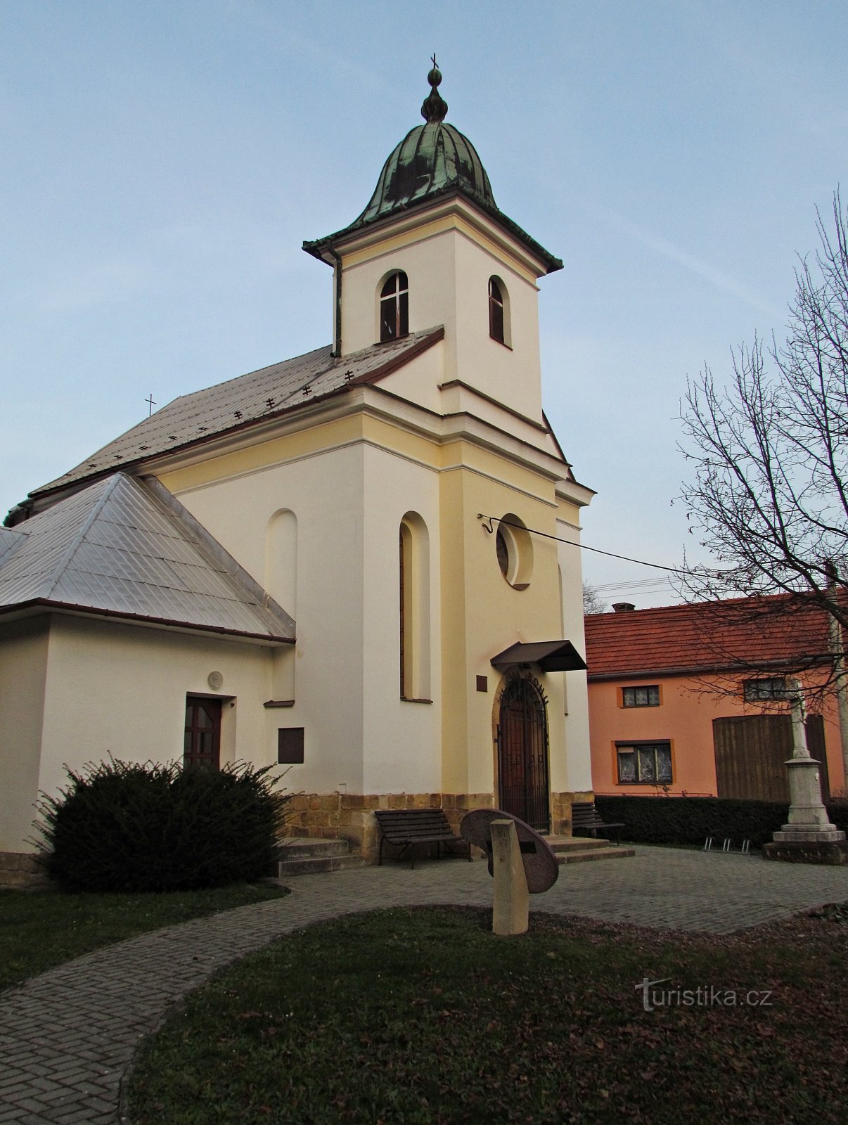 Hřivínův Újezd ​​​​ - kapell av St. Cyril och Methodius