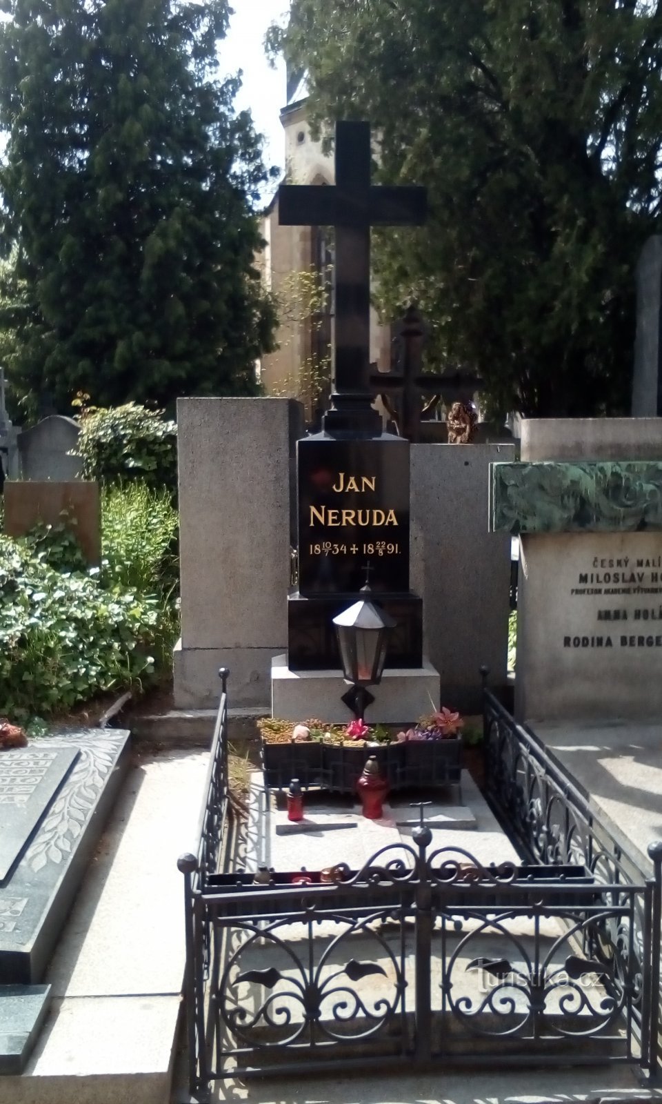 O túmulo de Jan Neruda