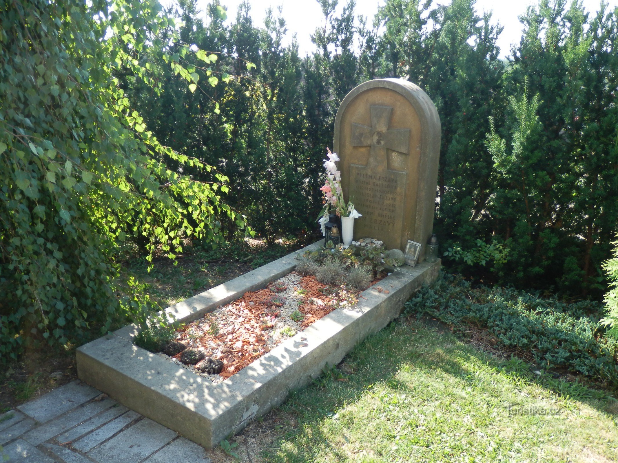 mormântul lui Jan Zrzavý