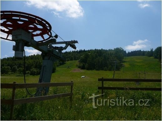 Hroní Podluží - stok narciarski