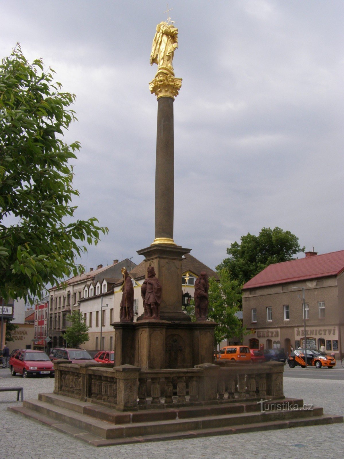 Hronov - Marian column
