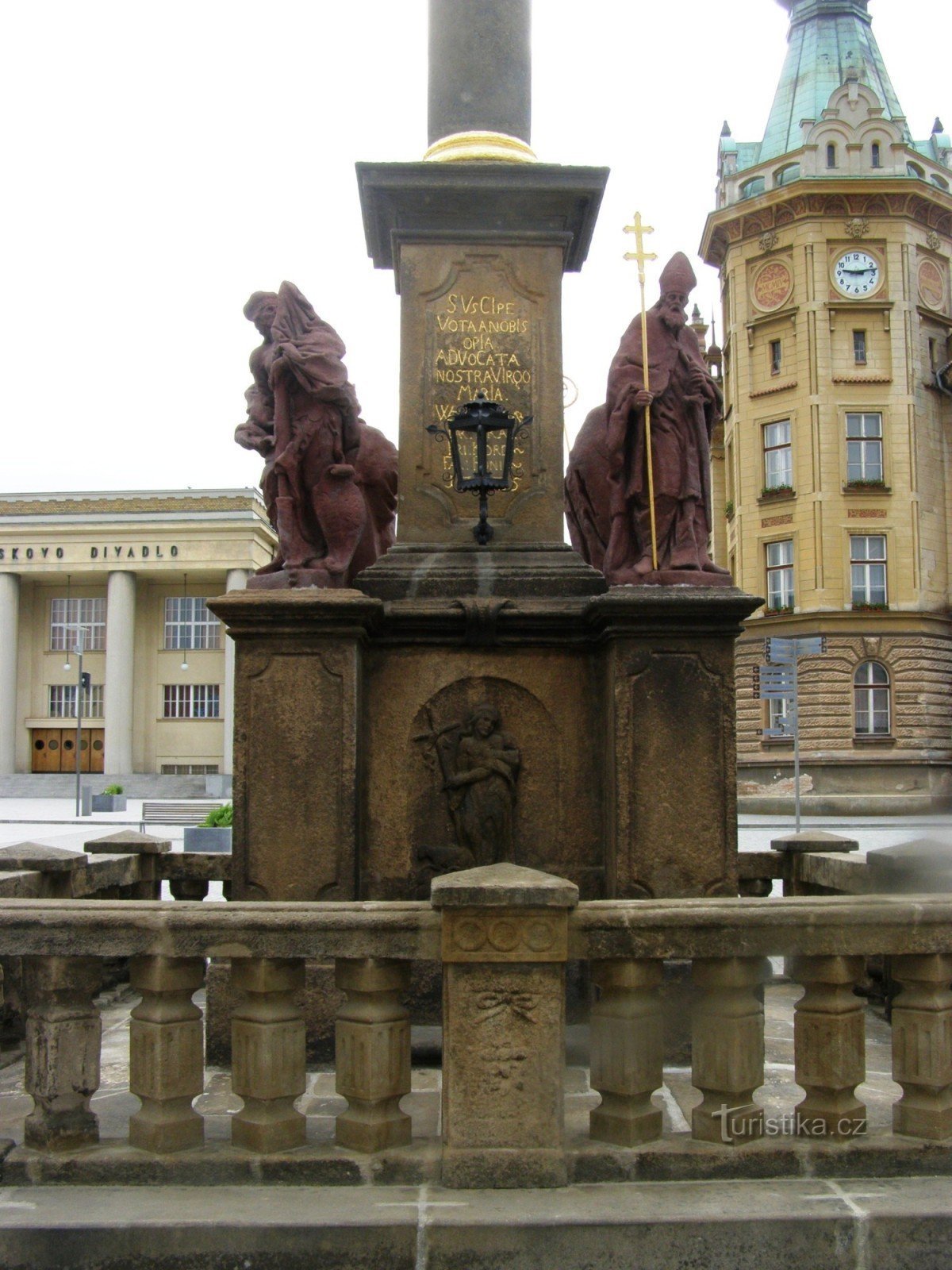 Hronov - Marian column