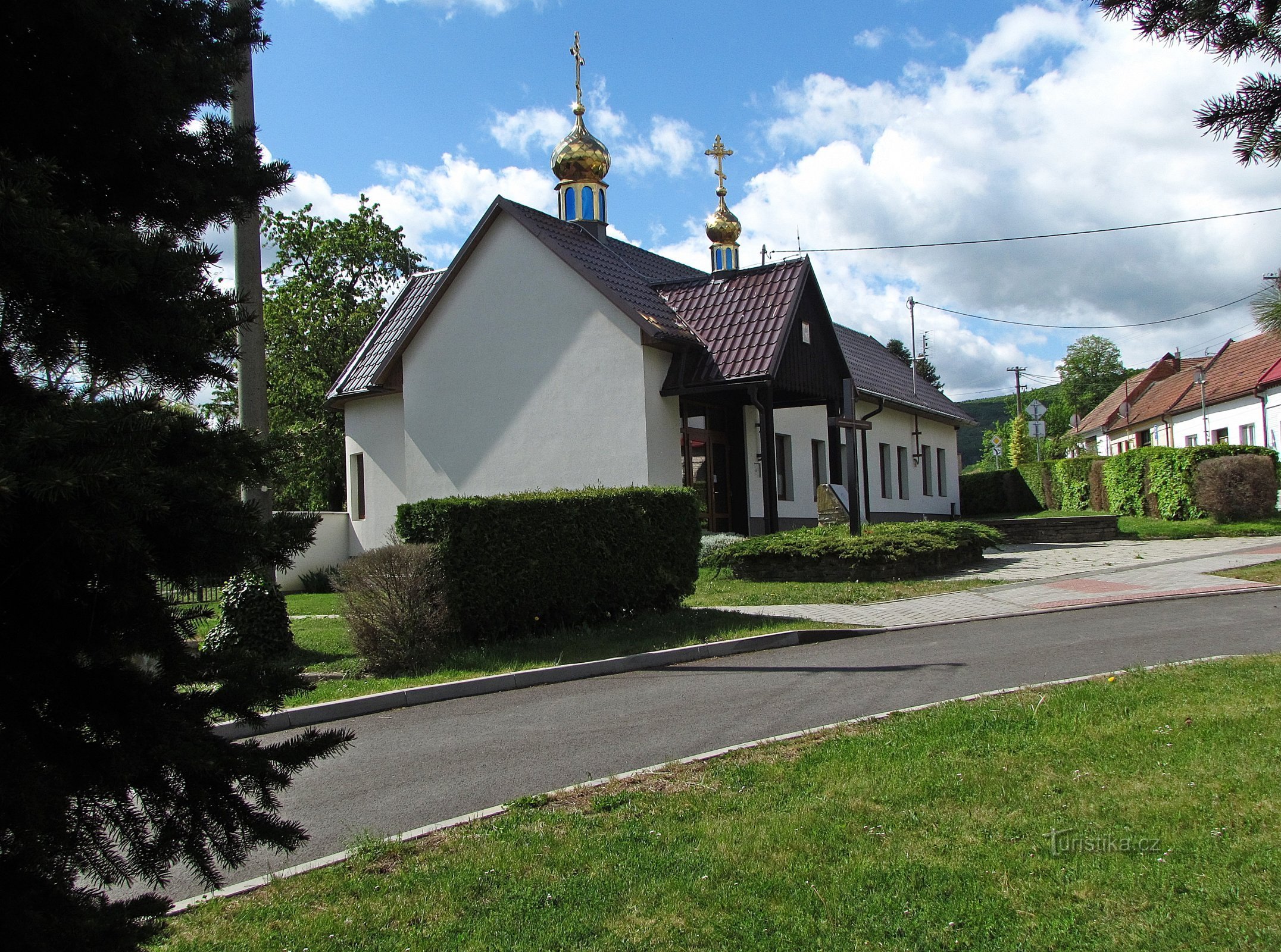 Hrubá Vrbka - Klasztor prawosławny