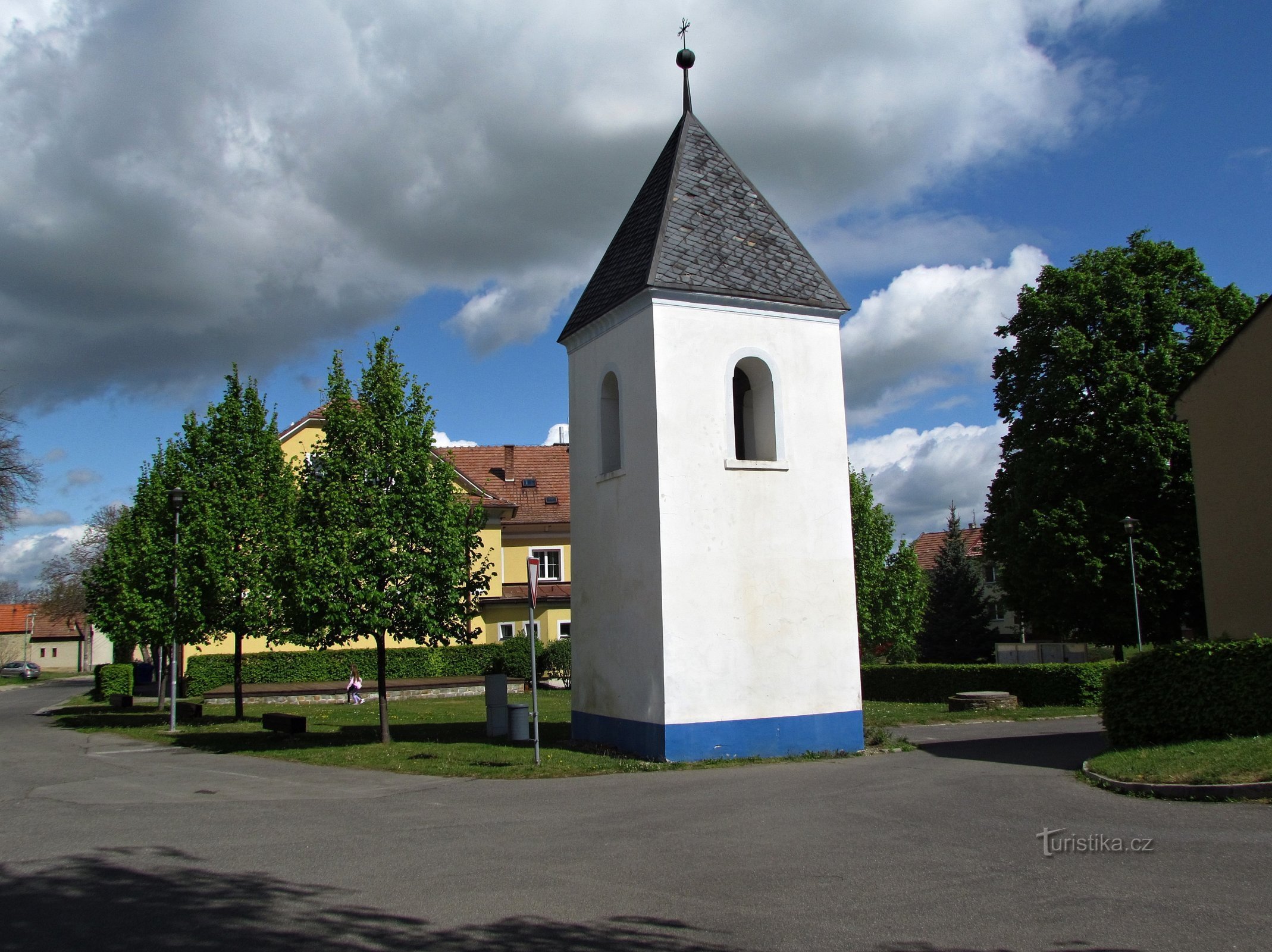 Hrubá Vrbka - attractions du centre du village