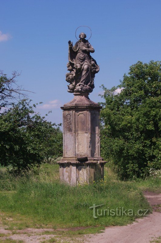 Hrubý Jeseník - Statue de la Vierge Marie (IMMACULÉE)