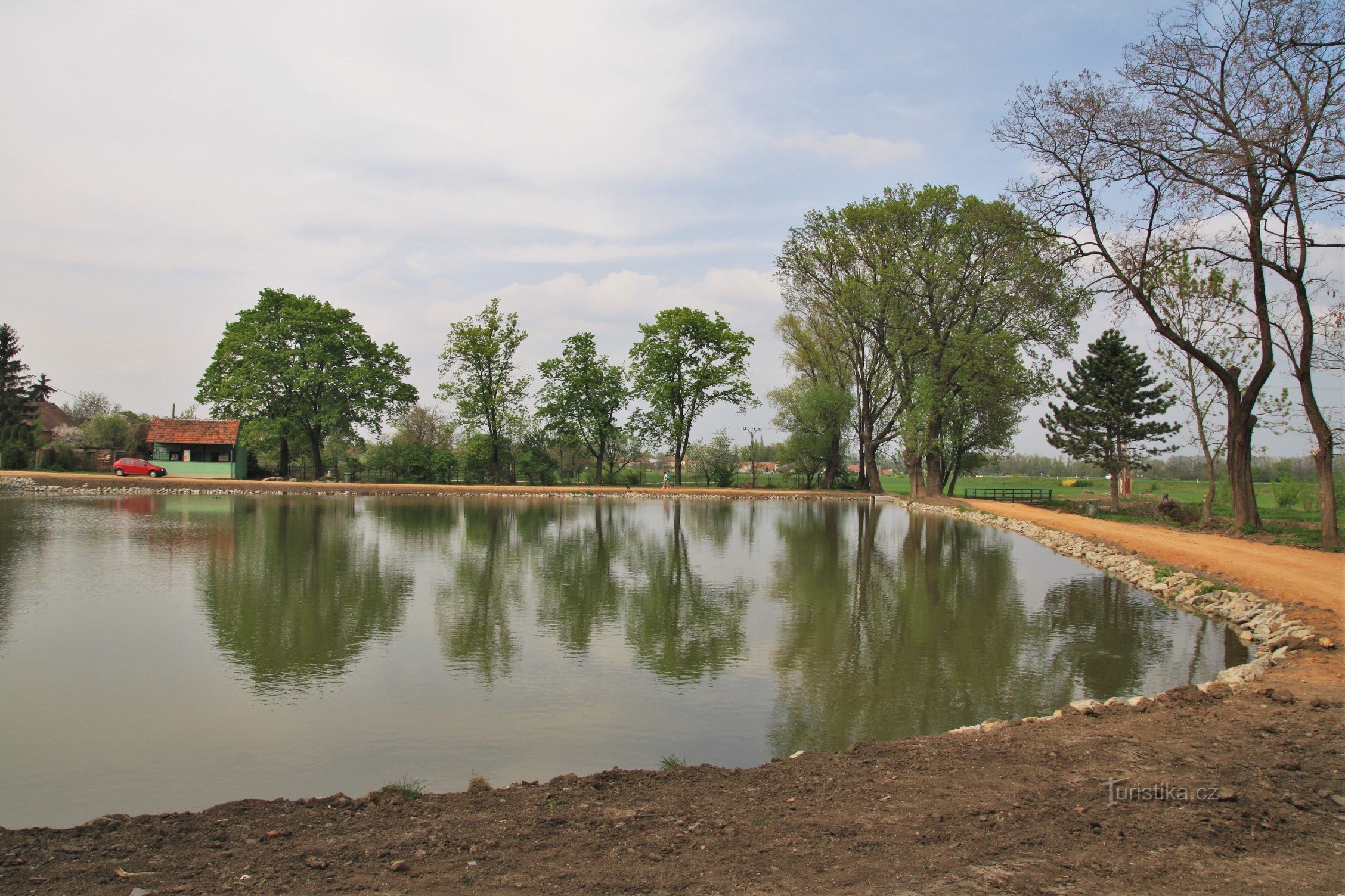 Hrušovany bij Brno - Bij de waterleiding