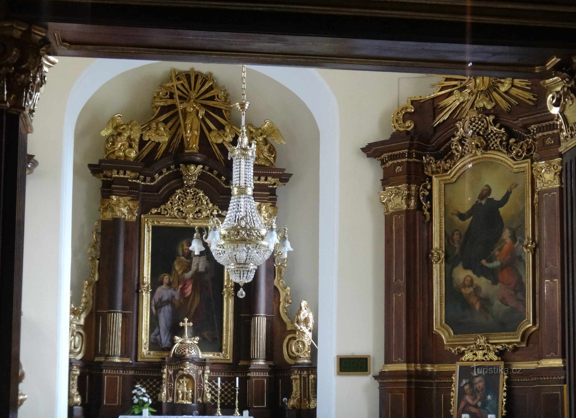 Hukvaldy St. Maximilian altar de St. Maximiliano