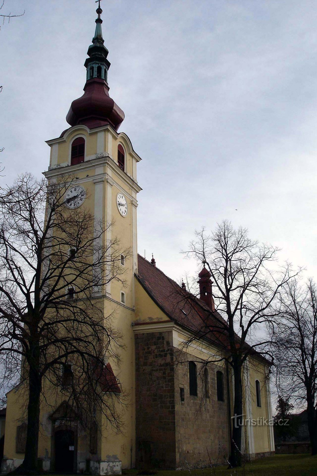 Hulín kostel sv. Václava