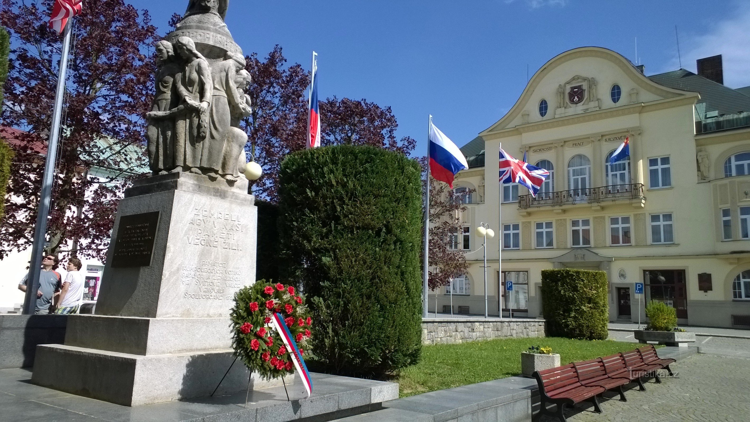 Ratusz w Humpolcu.