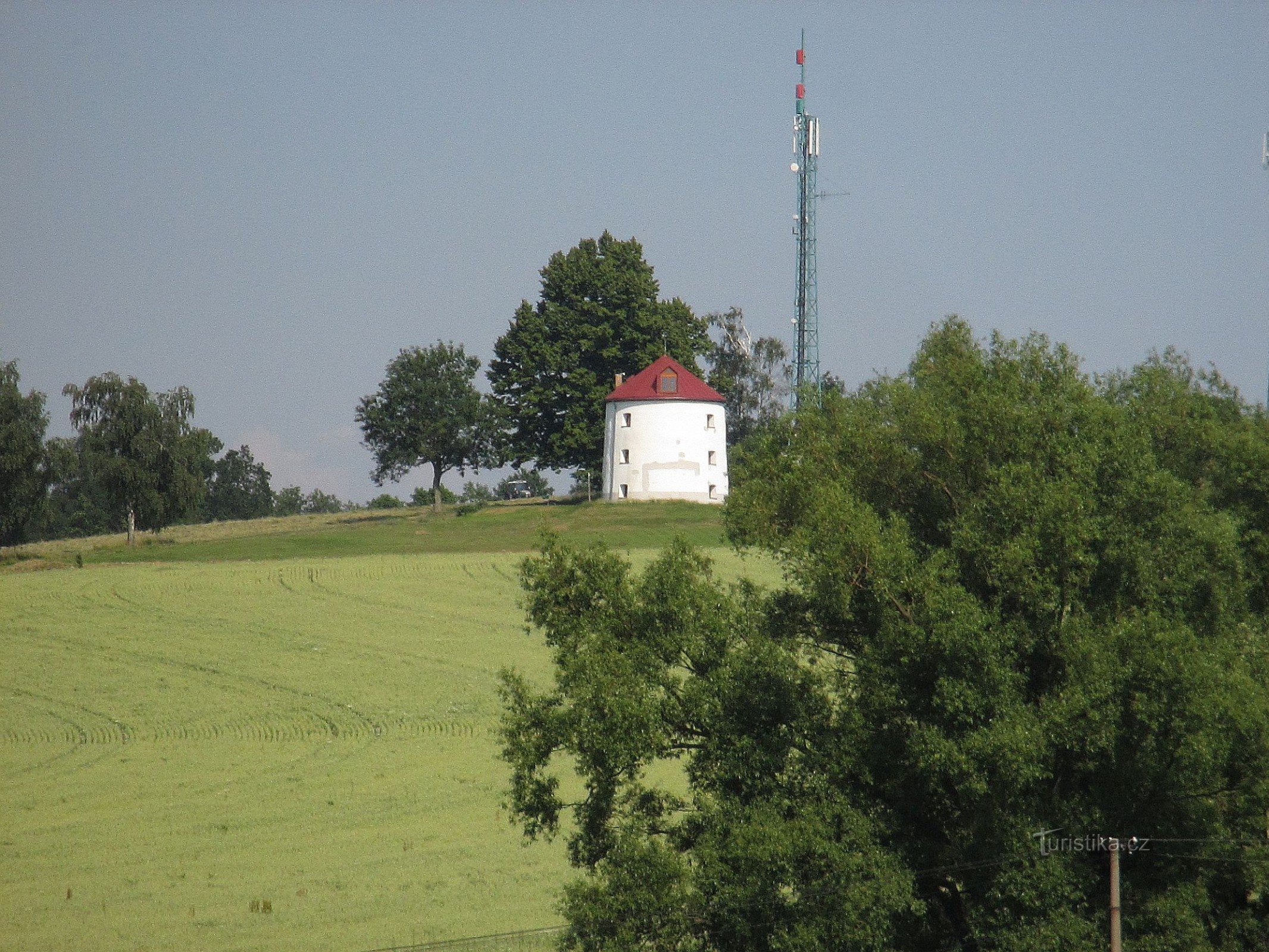 Huntířov, Františkův vrch - wiatrak