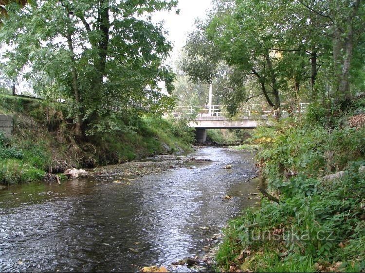 Húsi potok in Hladké Životice