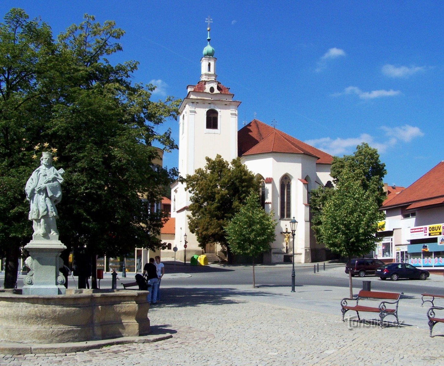 Husovo námestie - Beroun