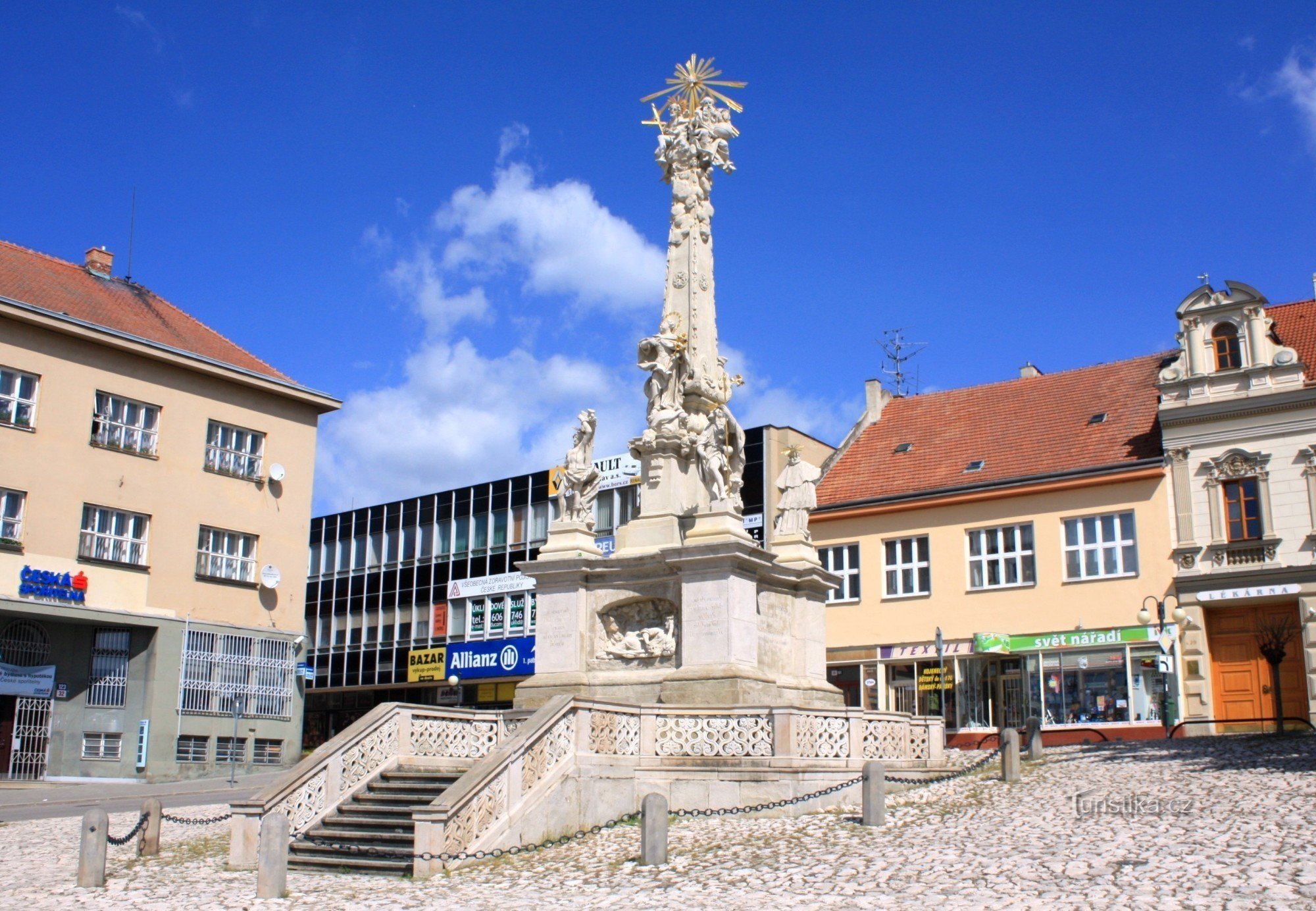 Hustopeče - colonne de la peste